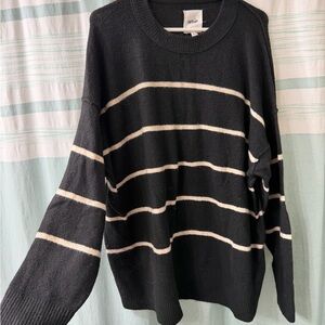 Aerie Black SoSoft Sweater